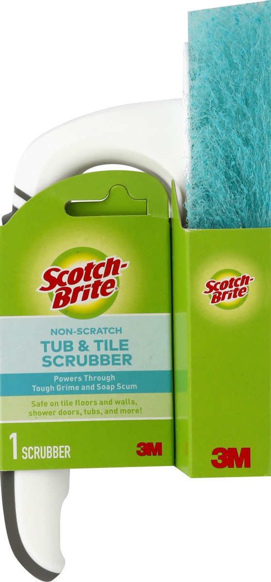 slide 9 of 9, Scotch-Brite Non-Scratch Tub & Tile Scrubber 1 ea, 1 ea