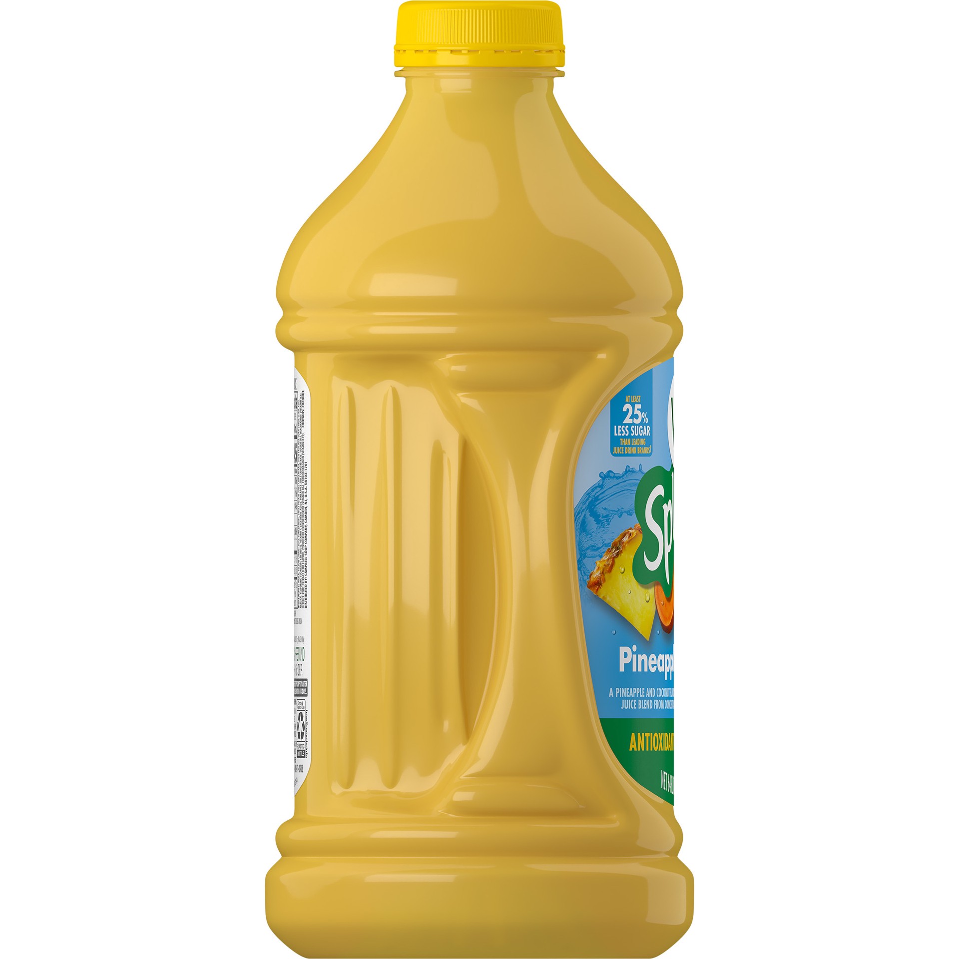 slide 7 of 10, V8 Splash Pineapple Coconut Flavored Juice Beverage, 64 FL OZ Bottle, 64 oz