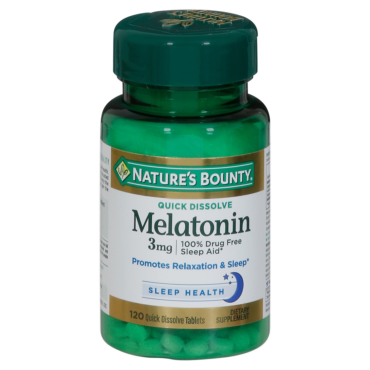 slide 1 of 1, Nature's Bounty Melatonin Tablets, 60 ct; 3 mg