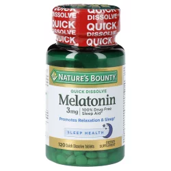 Nature's Bounty Melatonin Tablets