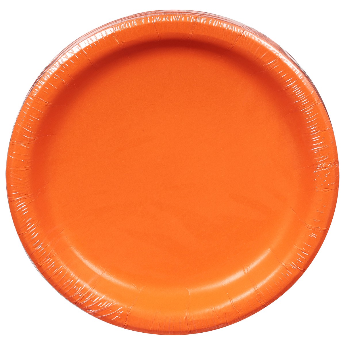 slide 3 of 11, Touch of Color Sunkissed Orange Plates 24 ea, 24 ct