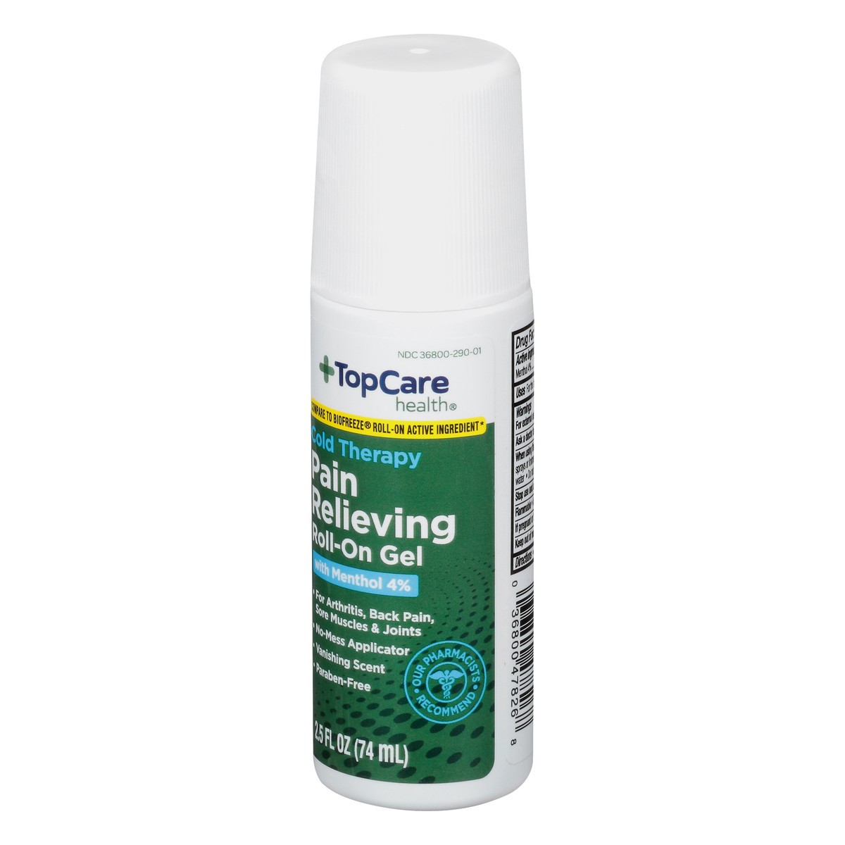 slide 8 of 9, TopCare Health Cold Therapy Roll-On Pain Relieving Gel 2.5 oz, 2.5 oz