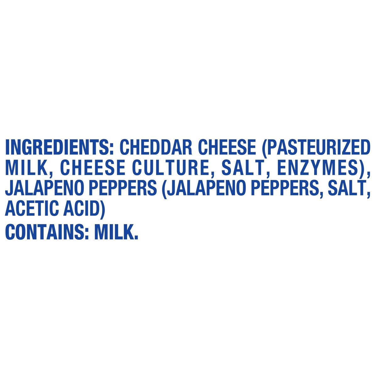 slide 2 of 8, Kraft Big Slice Jalapeno White Cheddar Cheese Slices with Jalapeno Peppers, 10 ct Pack, 10 ct