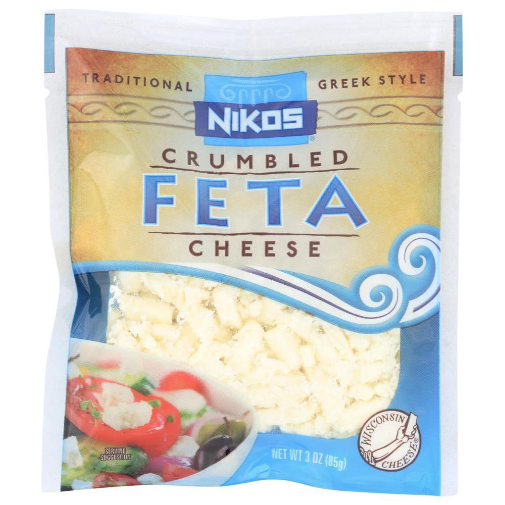 slide 1 of 1, Nikos Feta Crumble Pouch, 3 oz