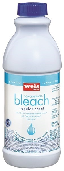 slide 1 of 1, Weis Quality Compact Regular Bleach, 30 fl oz