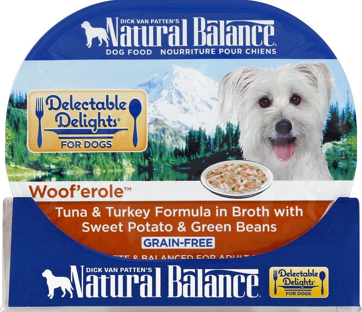 slide 5 of 6, Natural Balance Dog Food, Grain Free, Woof'Erole, 2.75 oz