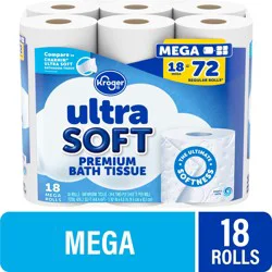 Kroger Ultra Soft Premium Toilet Paper Mega Roll