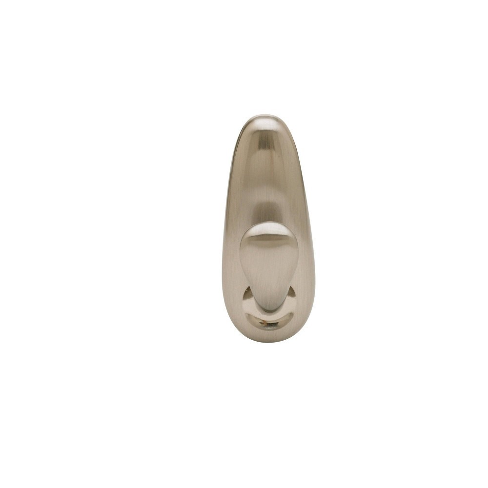 slide 3 of 8, Command Medium Sized Forever Classic Decorative Hook Brushed Nickel, MED