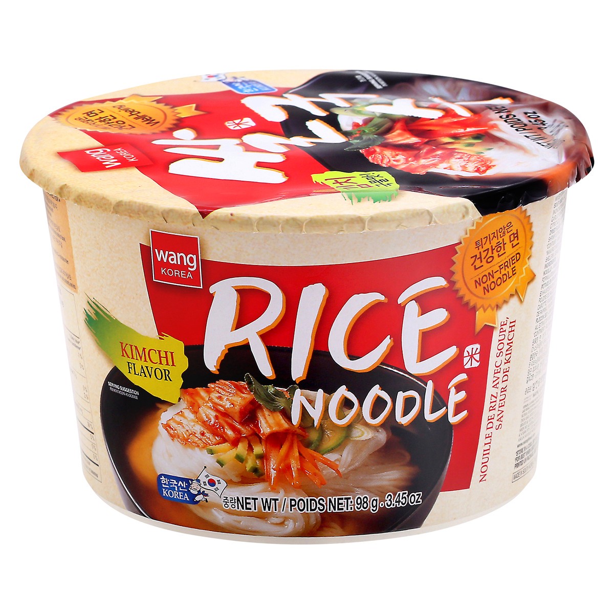 slide 7 of 13, Wang Korea Kimchi Flavor Rice Noodle - 3.45 oz, 3.45 oz