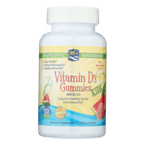 slide 1 of 1, Nordic Naturals Kids Vitamin D3 Gummies, 1 ct