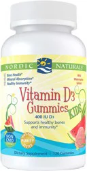 Nordic Naturals Kids Vitamin D3 Gummies