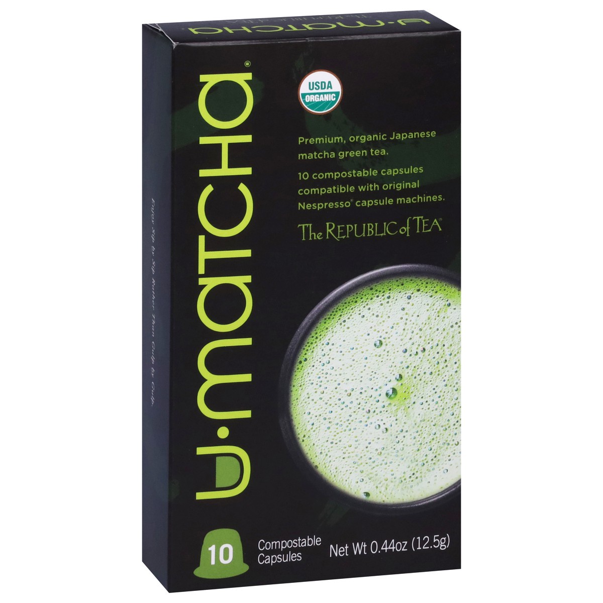 slide 5 of 13, The Republic of Tea U-Matcha Tea 10 Compostable Capsules, 10 ct