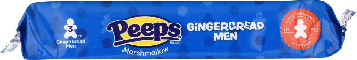 slide 8 of 9, Peeps Gingerbread Men Marshmallow 3 ea, 3 ct