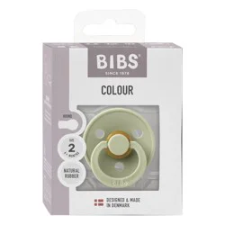 Bibs Colour Sage Size 2 Round Pacifier - 1 pc