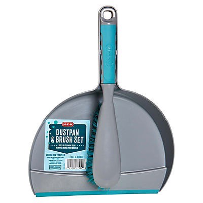 slide 1 of 1, H-E-B Dustpan And Brush Set, 1 ct