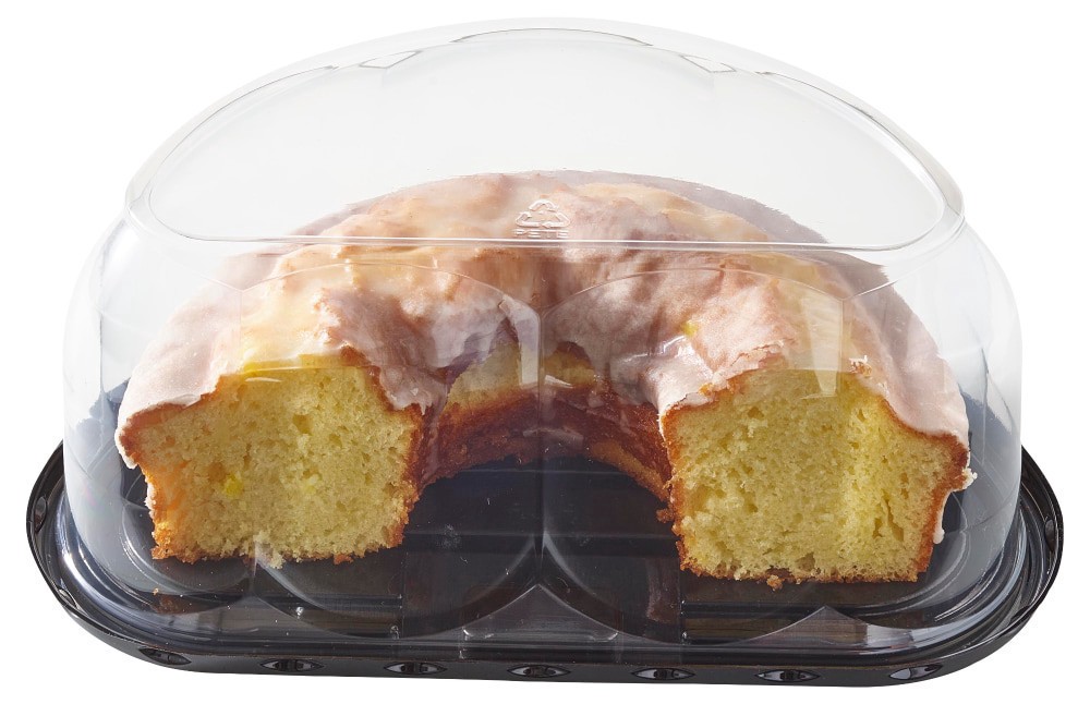 slide 1 of 3, Bakery Fresh Half Lemon Pudding Cake, 15 oz