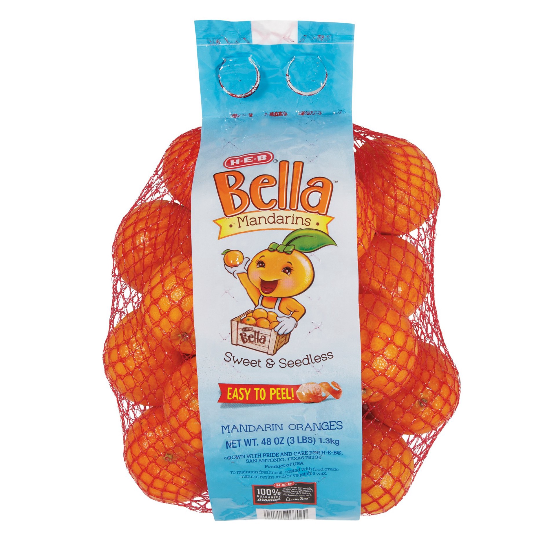 slide 1 of 1, H-E-B Bella Mandarins, 3 lb