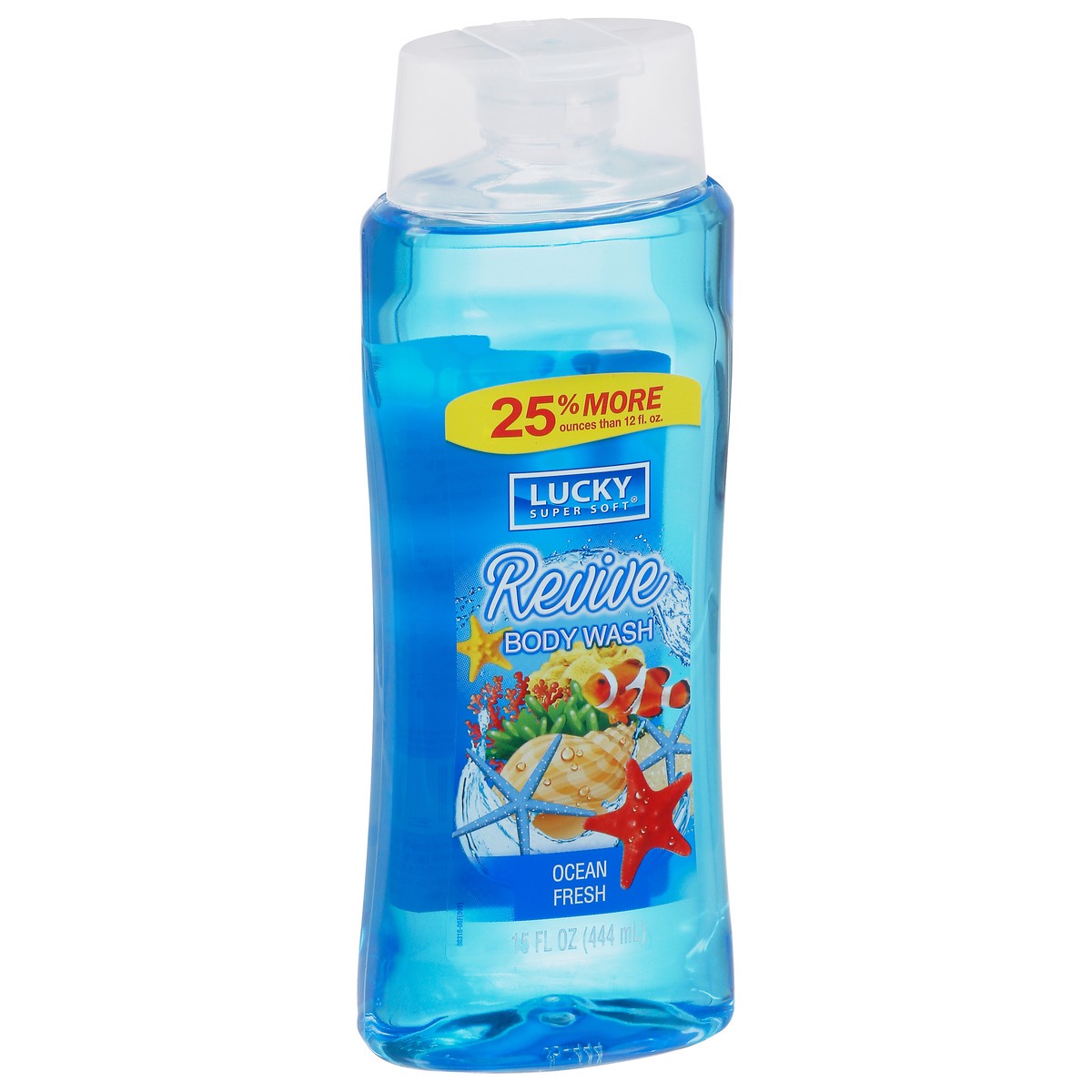 slide 10 of 12, Lucky Super Soft Lucky Ocean Fresh Body Wash, 15 fl oz