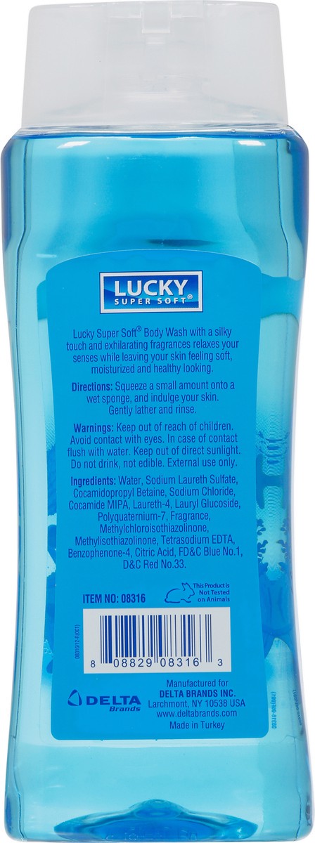 slide 9 of 12, Lucky Super Soft Lucky Ocean Fresh Body Wash, 15 fl oz