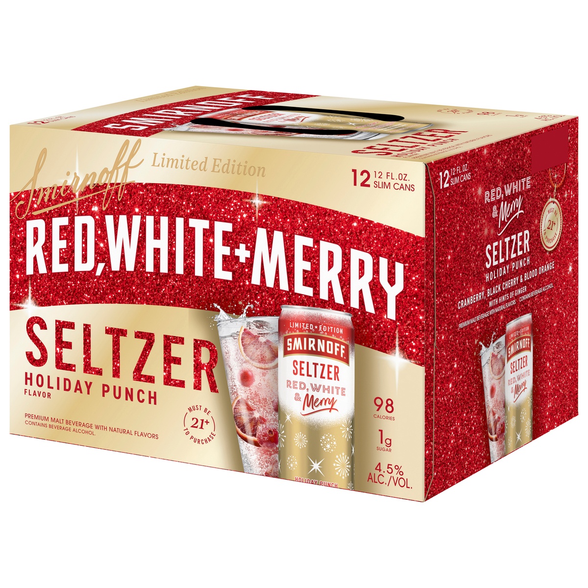 Smirnoff Red White And Berry Seltzer