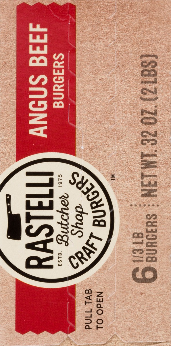 slide 2 of 12, Rastelli Butcher Shop Craft Burger Black Angus Steak Burger - 32 OZ, 