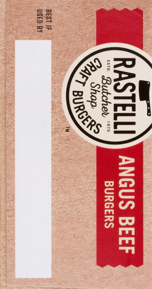 slide 12 of 12, Rastelli Butcher Shop Craft Burger Black Angus Steak Burger - 32 OZ, 