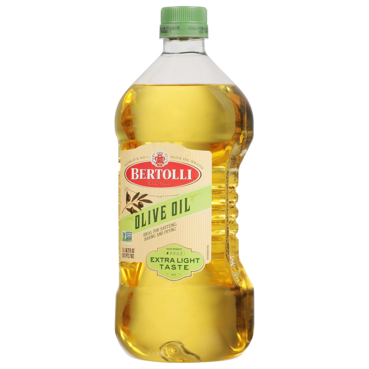 slide 12 of 12, Bertolli Extra Light Taste Olive Oil 50.72 fl oz, 50.72 fl oz