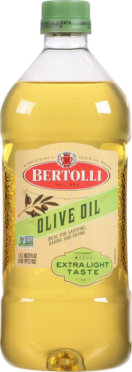 slide 9 of 12, Bertolli Extra Light Taste Olive Oil 50.72 fl oz, 50.72 fl oz