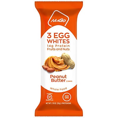 slide 1 of 1, NuGo Egg White Peanut Butter, 1.76 oz