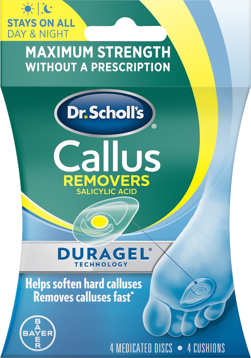 slide 5 of 7, Dr. Scholl's Salicylic Acid Callus Remover Cushion, 4 ct