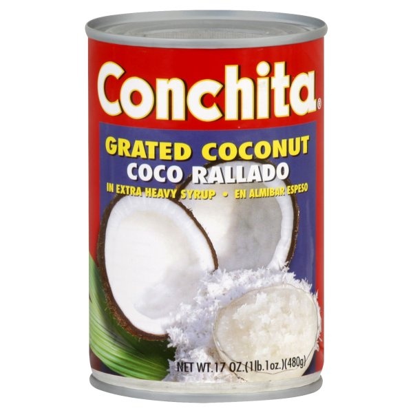 slide 1 of 1, Conchita Grated Coconut in Extra Heavy Syrup, 18 oz