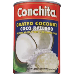 Conchita Grated Coconut in Extra Heavy Syrup - 18 oz