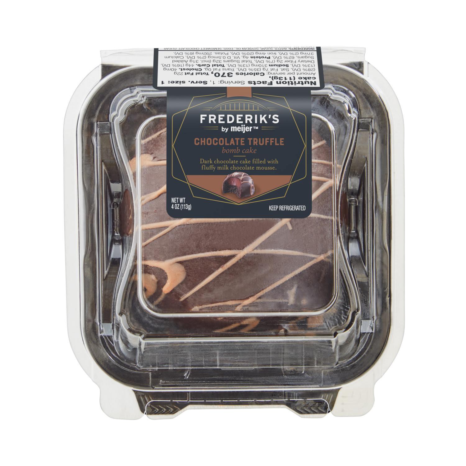 slide 1 of 6, FREDERIKS BY MEIJER Frederik's By Meijer Chocolate Truffle Bomb 4 Oz, 4 oz