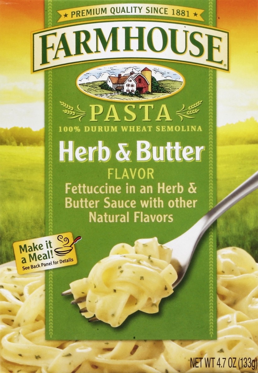 slide 4 of 4, Farmhouse Herb & Butter Pasta, 4.7 oz