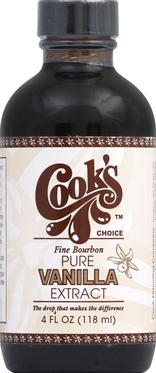 slide 2 of 2, Cook's Choice Pure Vanilla Extract, 4 oz