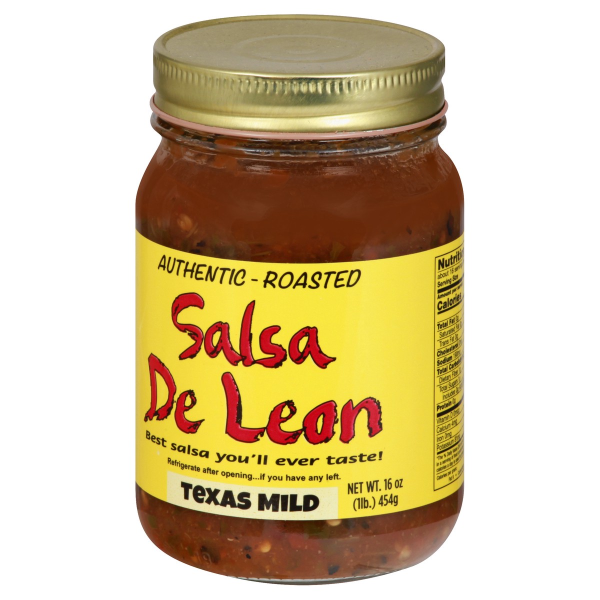 slide 3 of 10, Salsa De Leon Texas Mild Salsa 16 oz, 16 oz