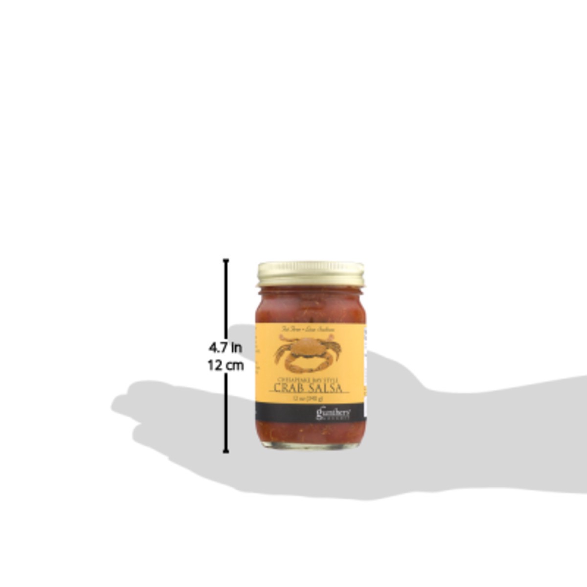 slide 3 of 9, Gunther's Gourmet Chesapeake Bay Style Crab Salsa 12 oz, 12 oz