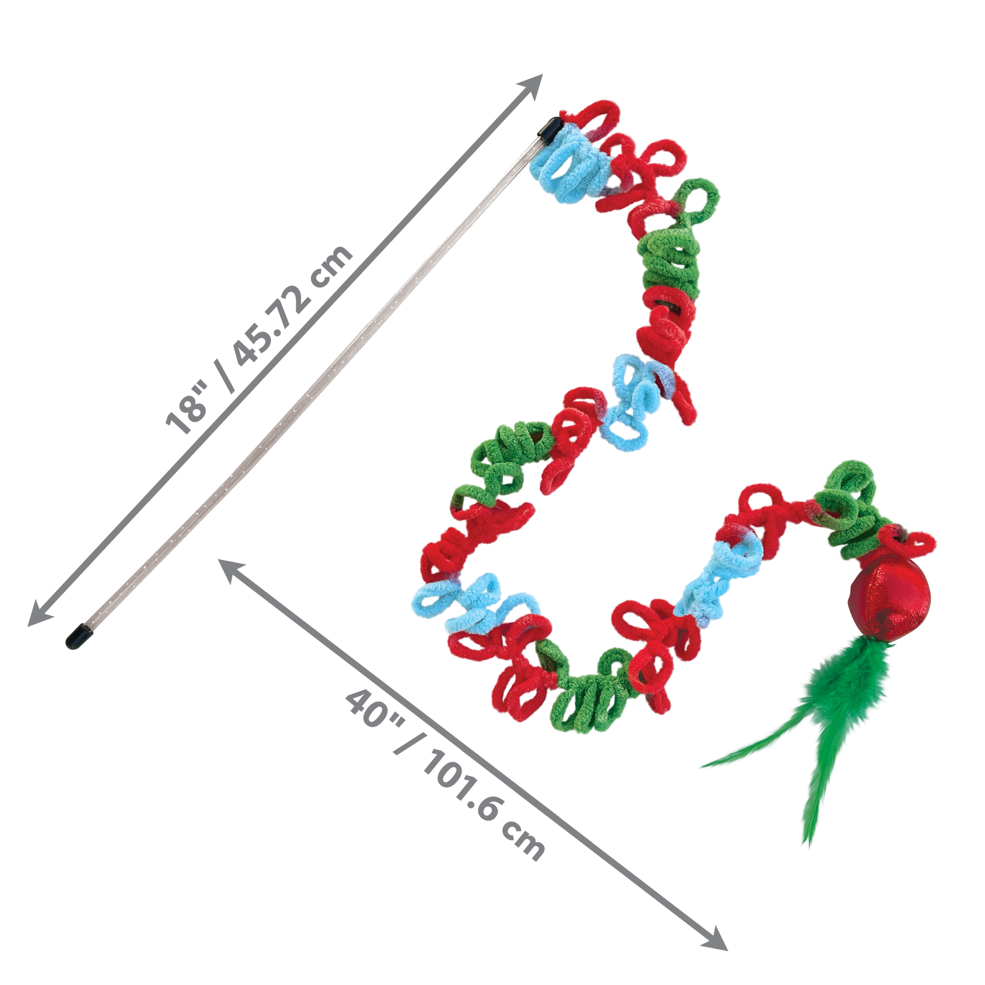 slide 2 of 3, KONG Holiday Teaser Loopz, 1 ct