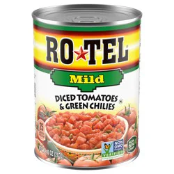 Rotel Diced Mild Tomatoes & Green Chilies 10 oz