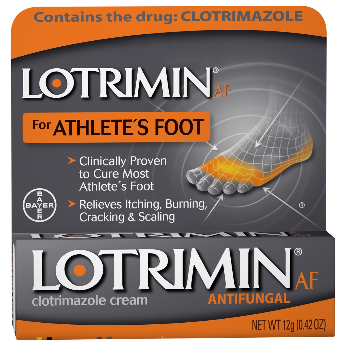 slide 2 of 8, Lotrimin Antifungal Cream, 0.42 oz