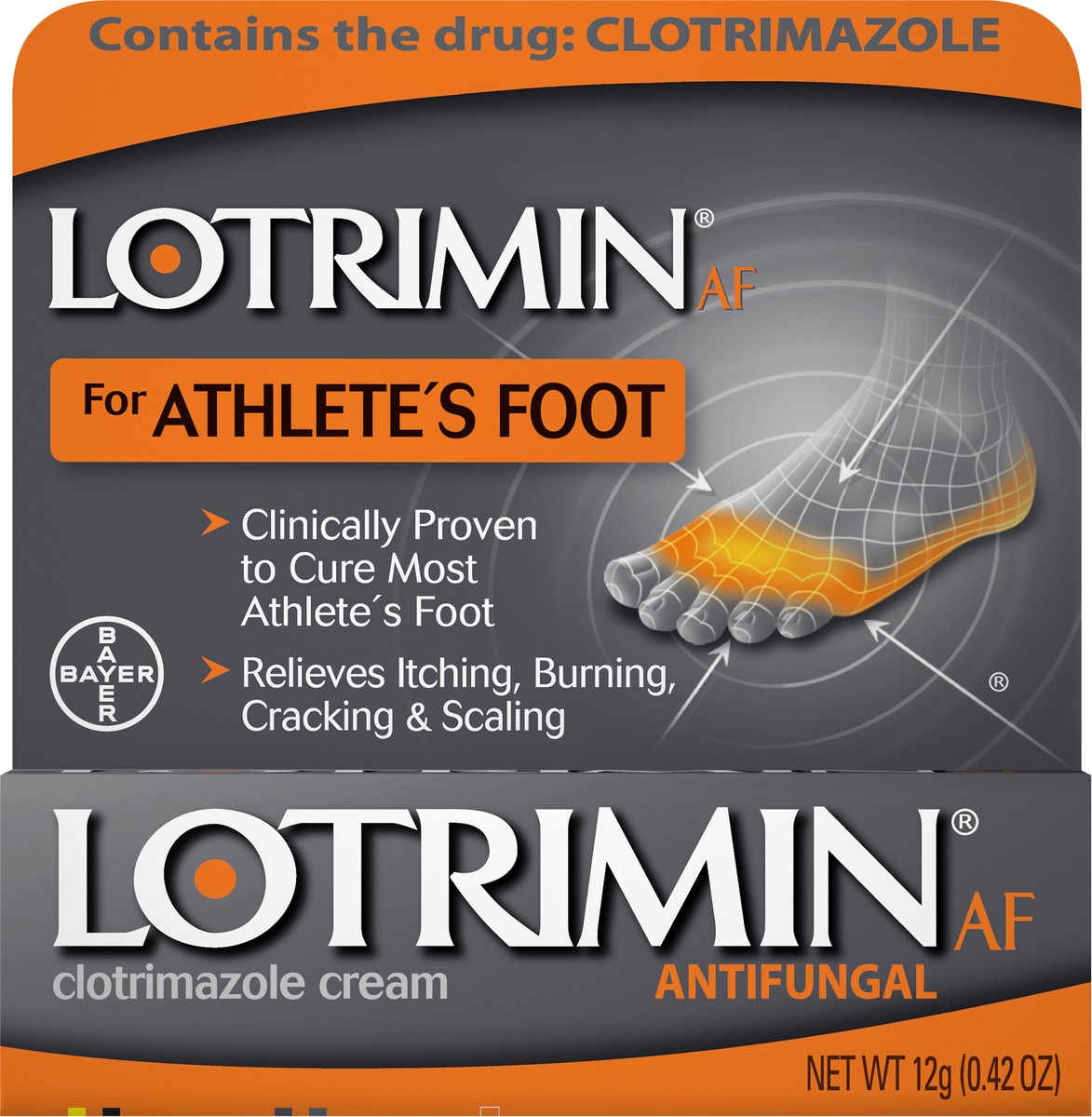 slide 5 of 8, Lotrimin Antifungal Cream, 0.42 oz