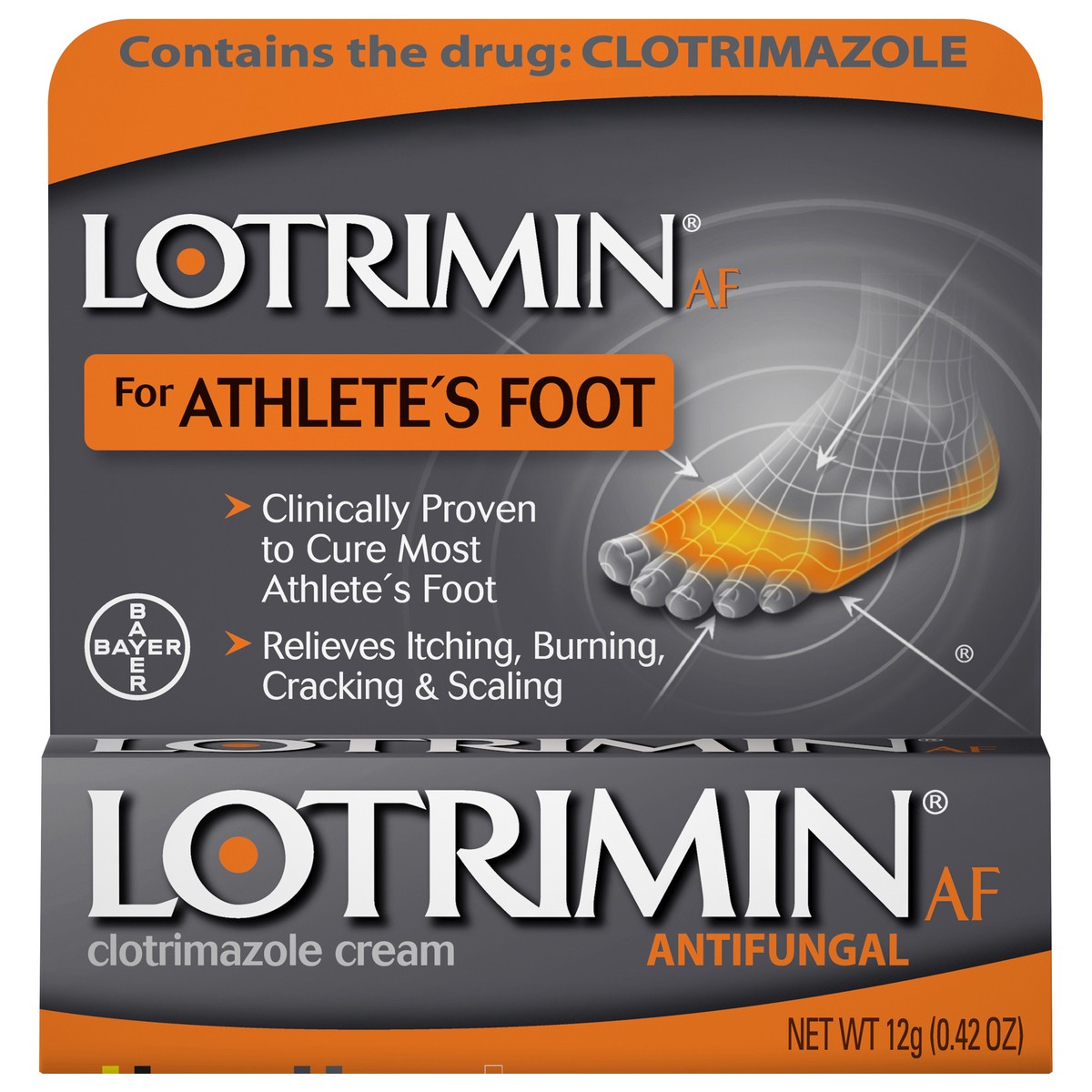 slide 1 of 8, Lotrimin Antifungal Cream, 0.42 oz