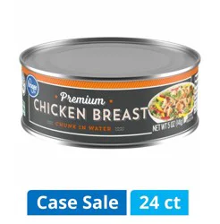 Kroger Premium Chicken Breast Chunk In Water Case Sale