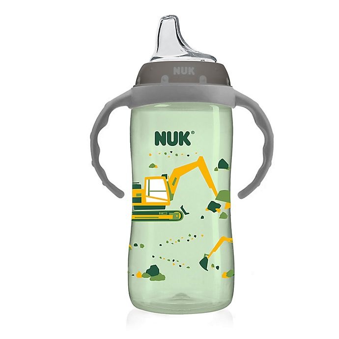 slide 1 of 1, NUK Boy Large Learner Cup, 10 oz