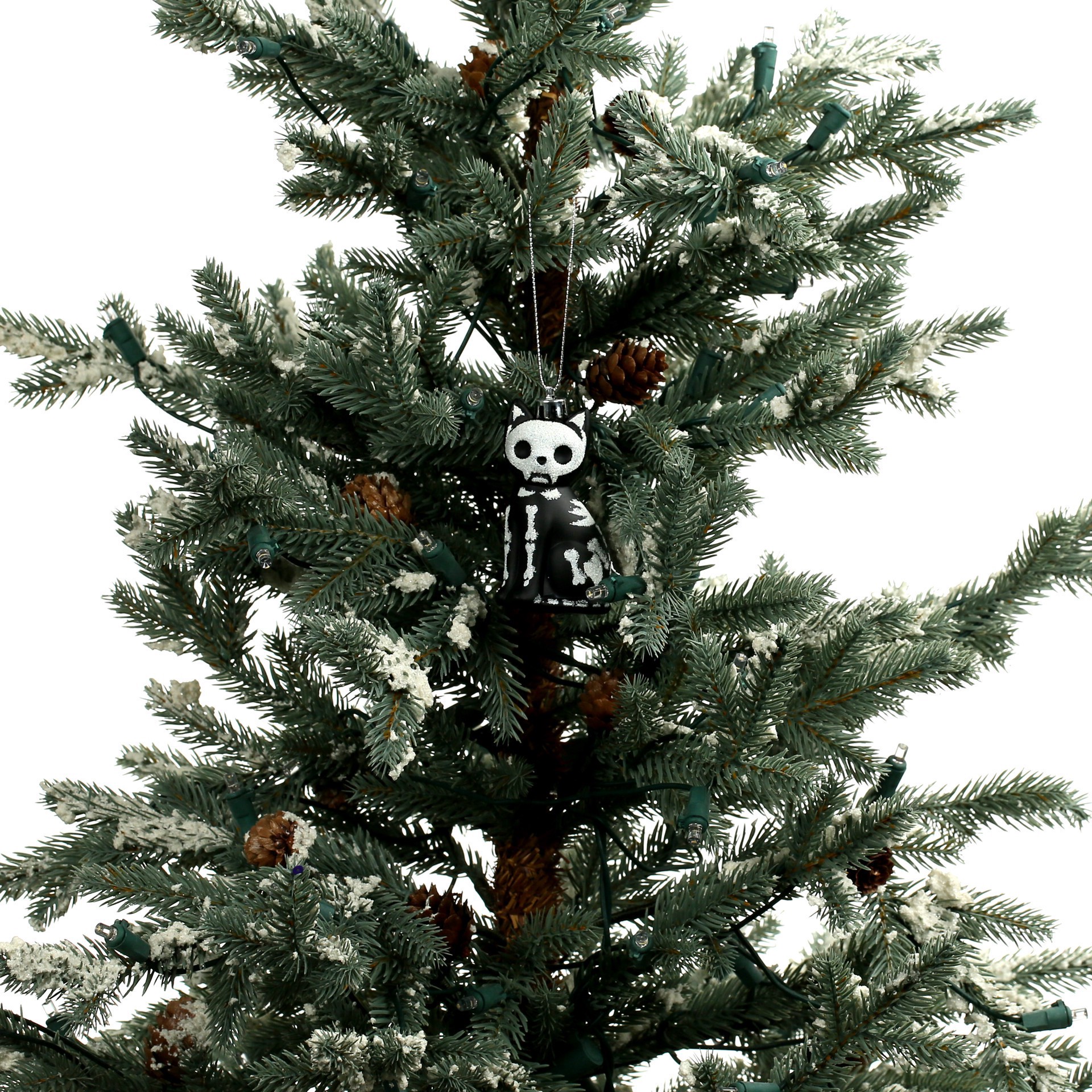 slide 3 of 3, 3" Skeleton Cat Ornaments, 3ct. By Ashland, 3 ct
