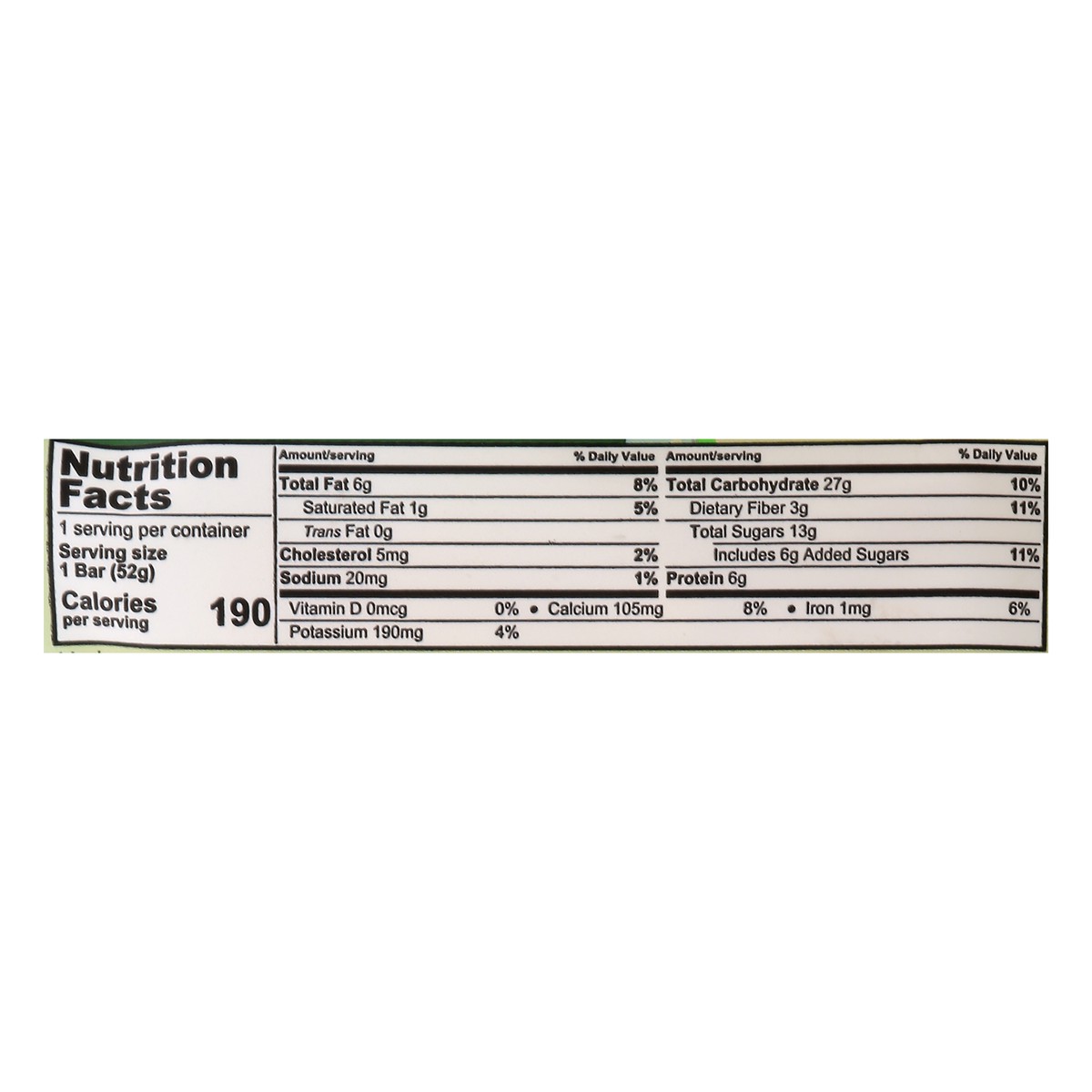 slide 7 of 9, nomi Fruit & Oat Bar 1.8 oz, 1.8 oz