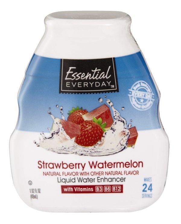 slide 1 of 1, Essential Everyday Watermelon Liquid Water Enhancer, 1.62 fl