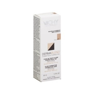 slide 1 of 1, Vichy Laboratories Vichy Dermablend Fluid Corrective Foundation 16HR, Gold 45, 1 oz