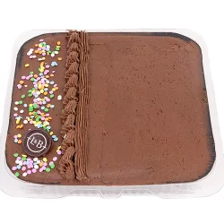 L&B Chocolate Picnic Cake With Chocolate Frosting