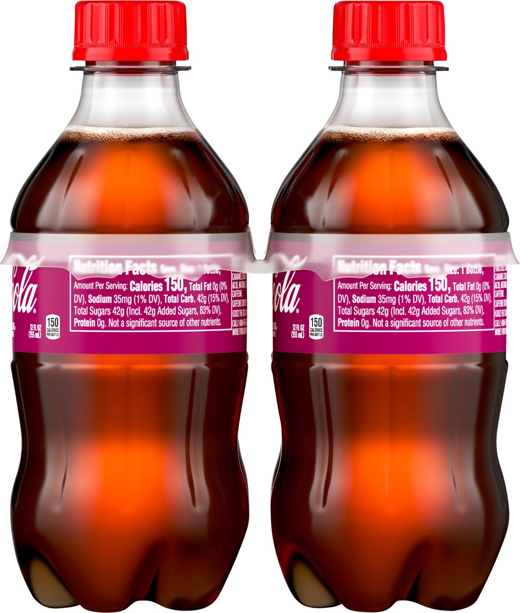 slide 6 of 13, Coca-Cola Cherry Coca-Cola - 12 fl oz, 12 fl oz